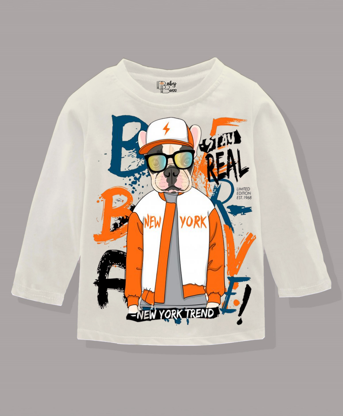 Stay Real Vanilla Ice Full Sleeves Boys T-shirt