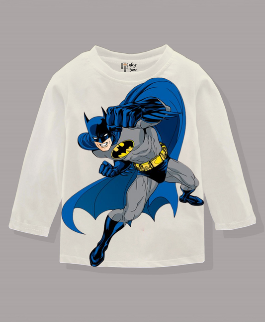 Batman Fight Vanilla Ice Full Sleeves Boys T-shirt