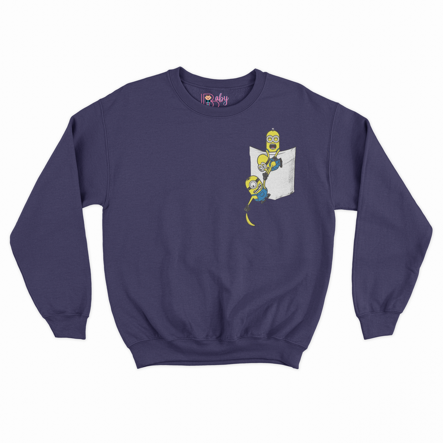 Minion Pocket Printed Boy's Sweatshirt