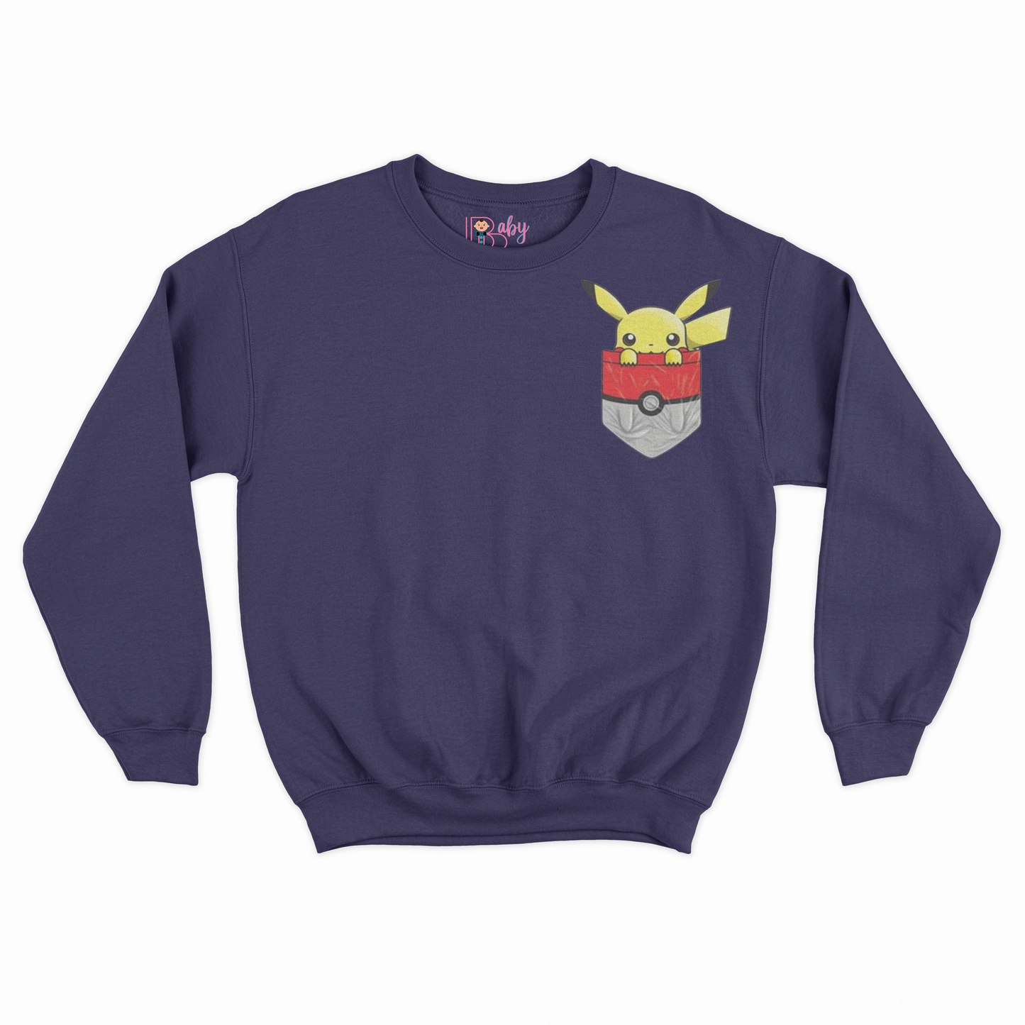 Pikachu Pocket Printed Boy's Sweatshirt