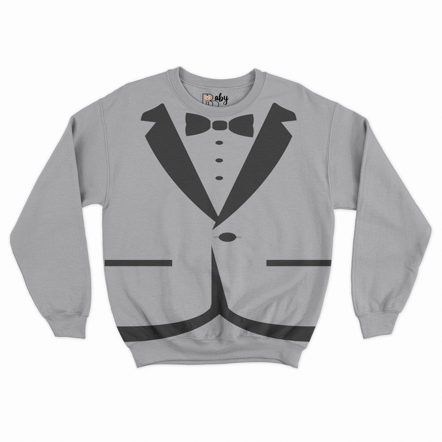 Blazer Design Printed Boy's Sweatshirt