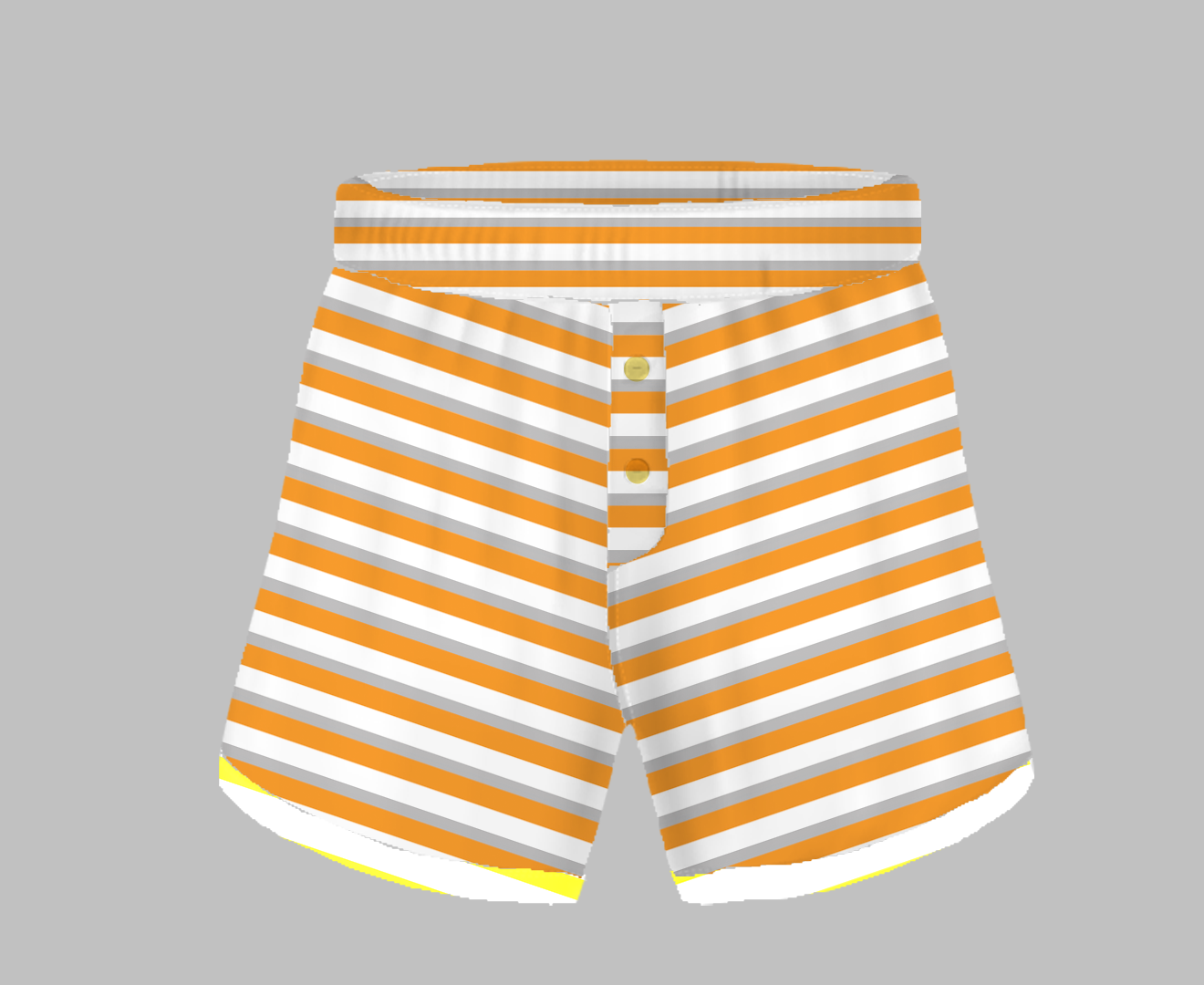 Yellow Stripe Half Sleeve T-Shirt & Short Set