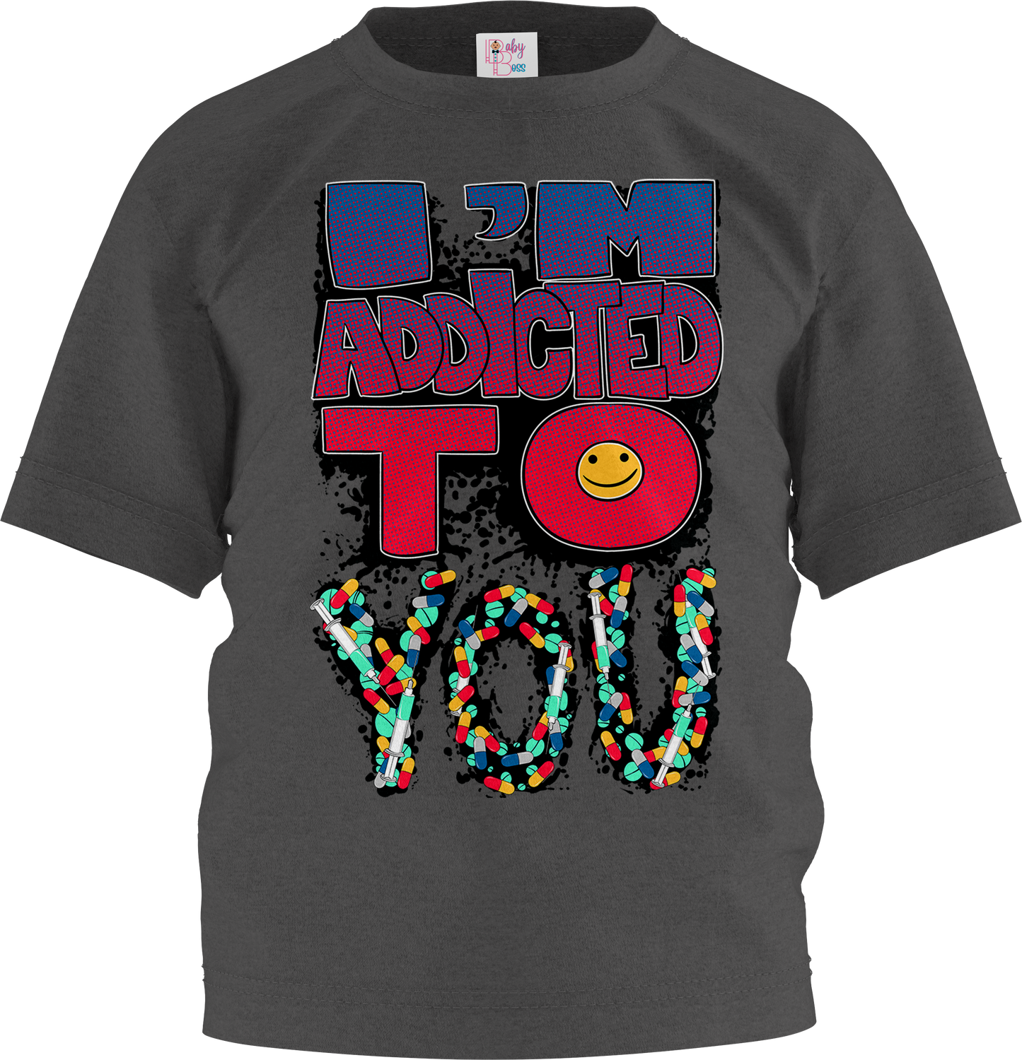 I'm Addicted to You Half Sleeve T-Shirt & Short Set