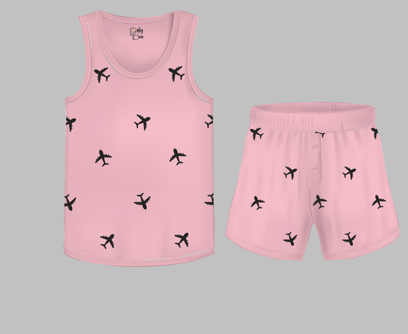 Aero AOP Vest & Short Set