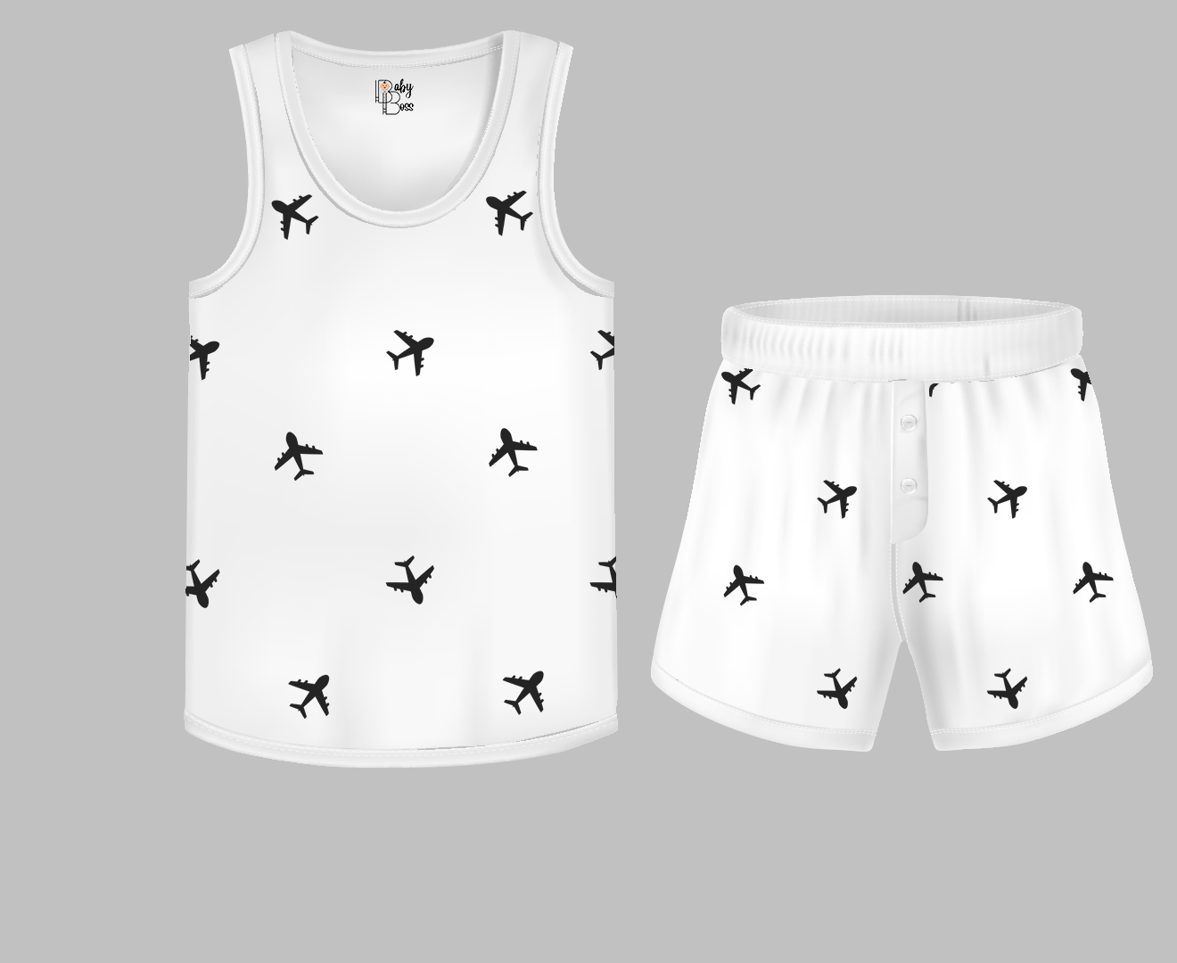 Aero AOP Vest & Short Set