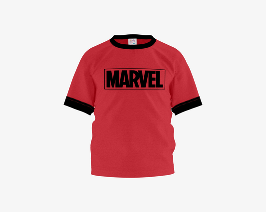 Marvel Red with Black Sleeves Boy's T-shirt