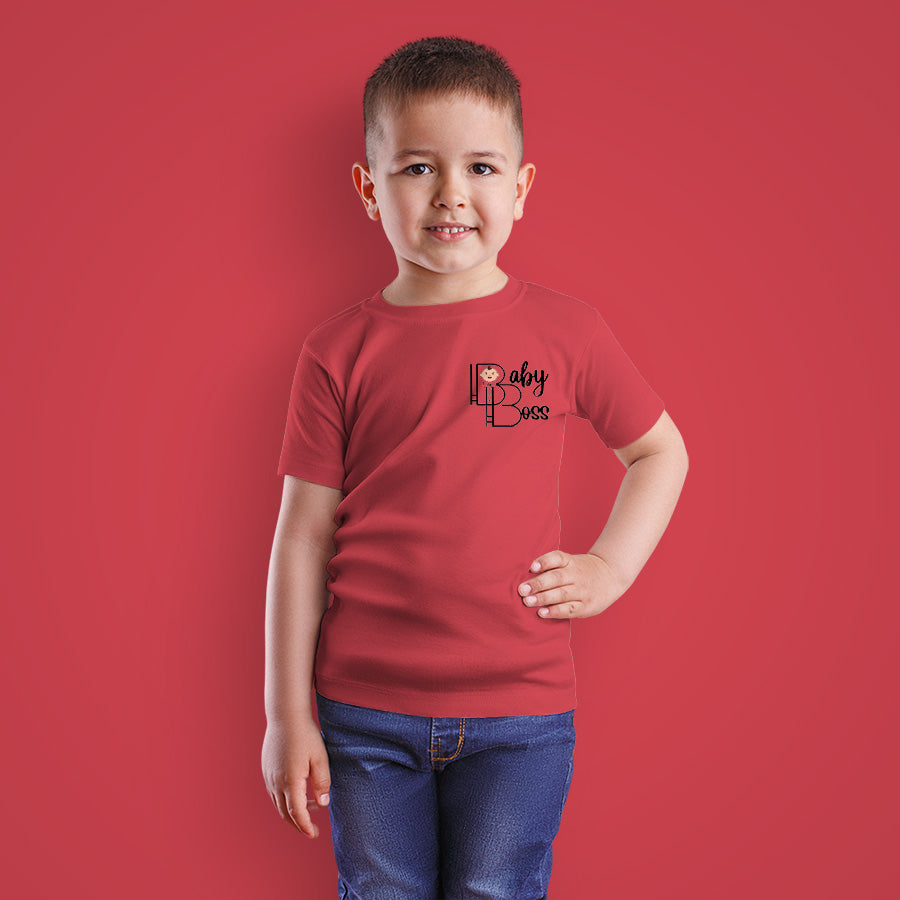 Pack Of 3 Boys T-shirt (Bitter Sweet,Rose Shadow,Pink Peacock)