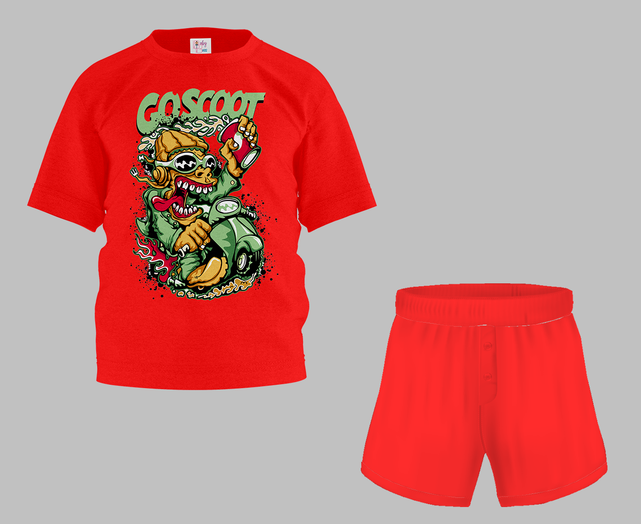 Coscoot Half Sleeve T-Shirt & Short Set