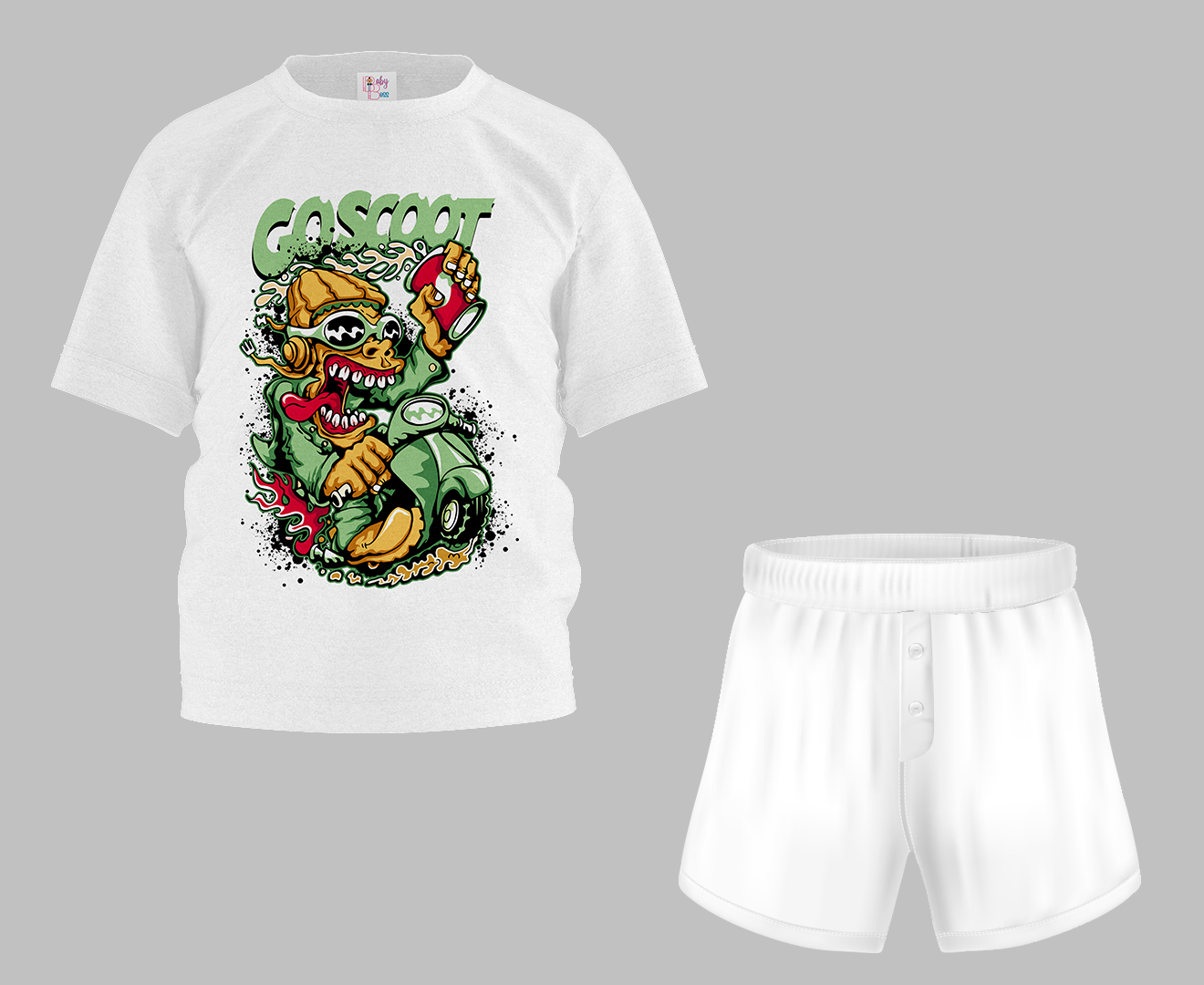 Coscoot Half Sleeve T-Shirt & Short Set