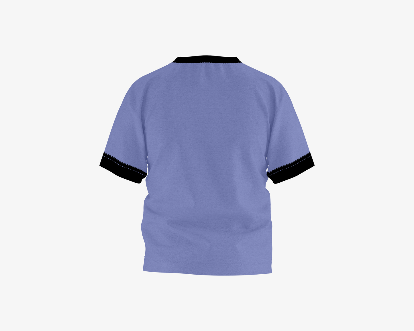 Hey Mickey Blue with Black Sleeves Boy's T-shirt