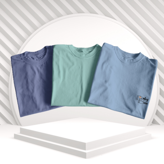 Pack Of 3 Boys T-shirt (Easter Egg,Fair Aqua,Wind Surfer)