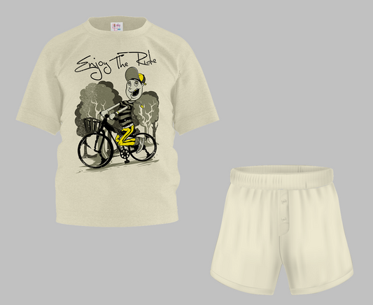 Enjoy the Ride Half Sleeve T-Shirt & Short Set