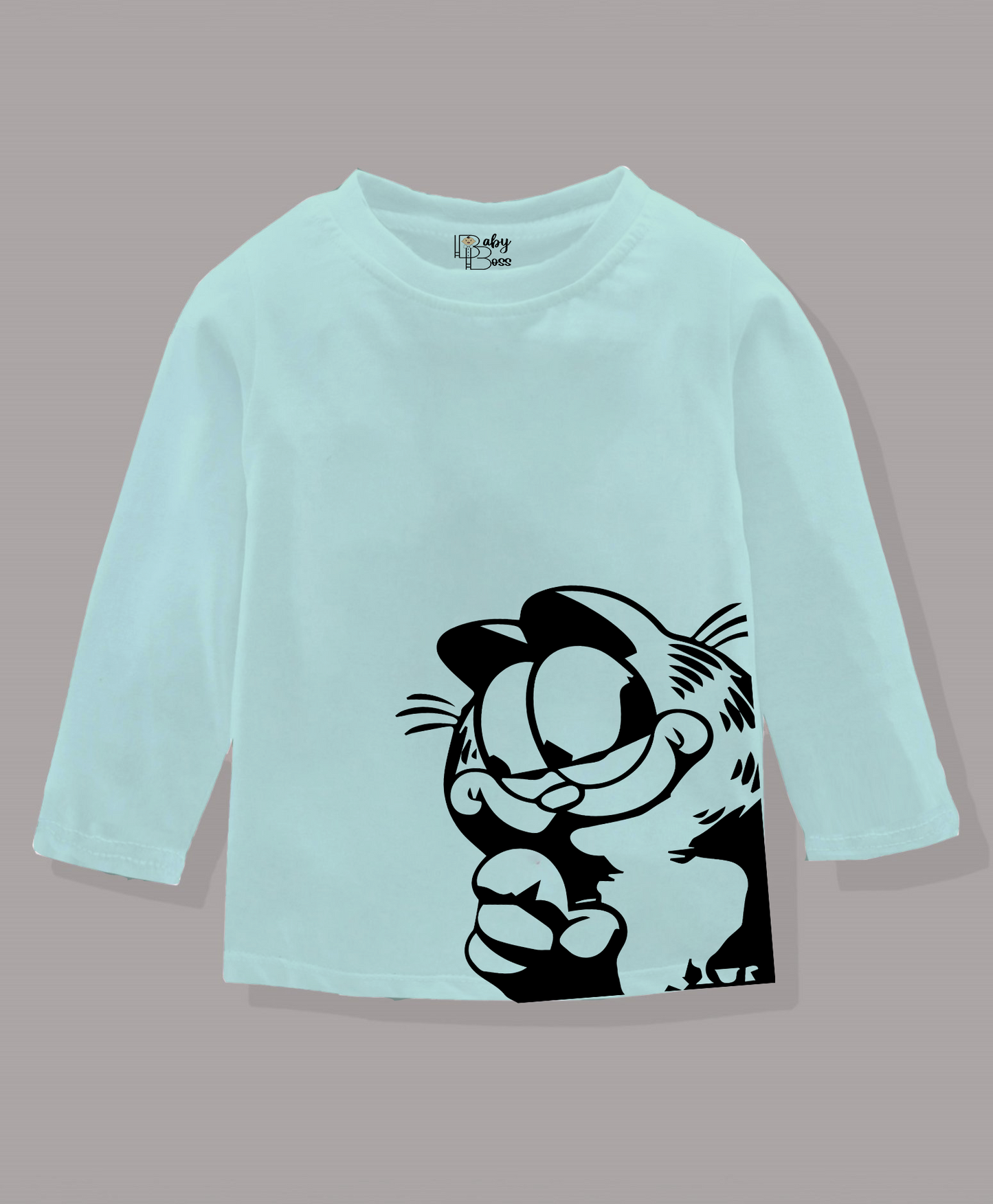 Garfield Fair Aqua Full Sleeves Boys T-shirt