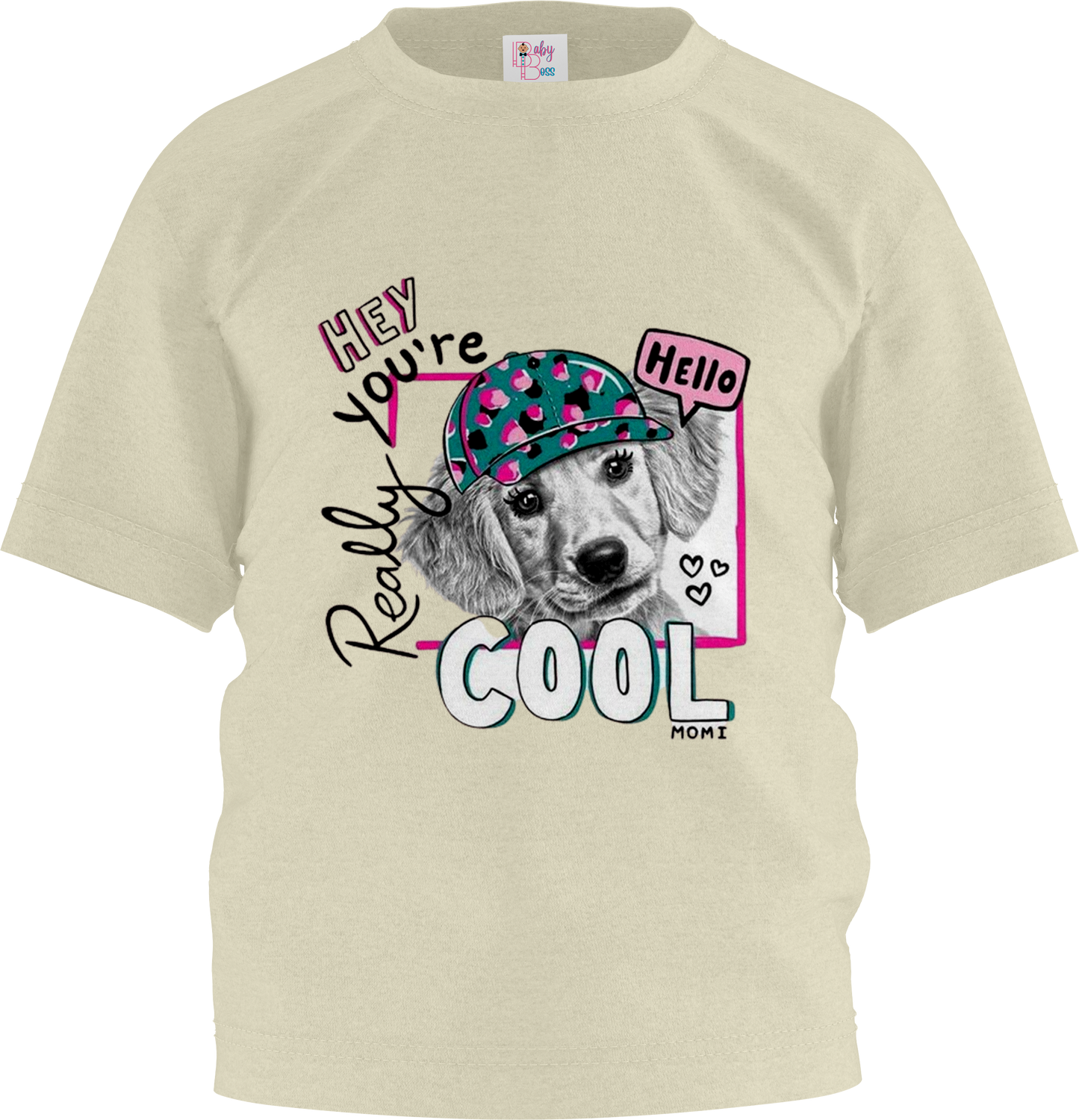 Hey You Are Cool Half Sleeve T-Shirt & Short Set