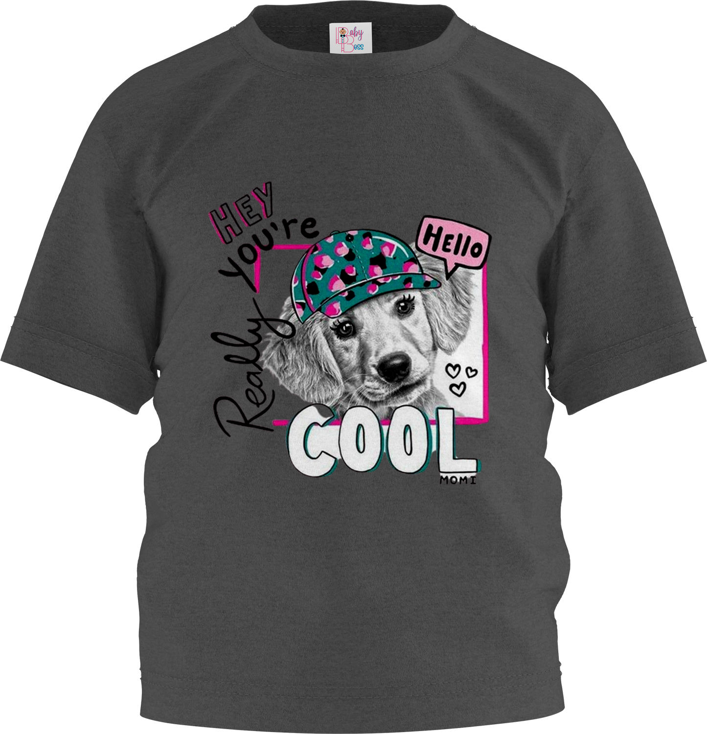 Hey You Are Cool Half Sleeve T-Shirt & Short Set