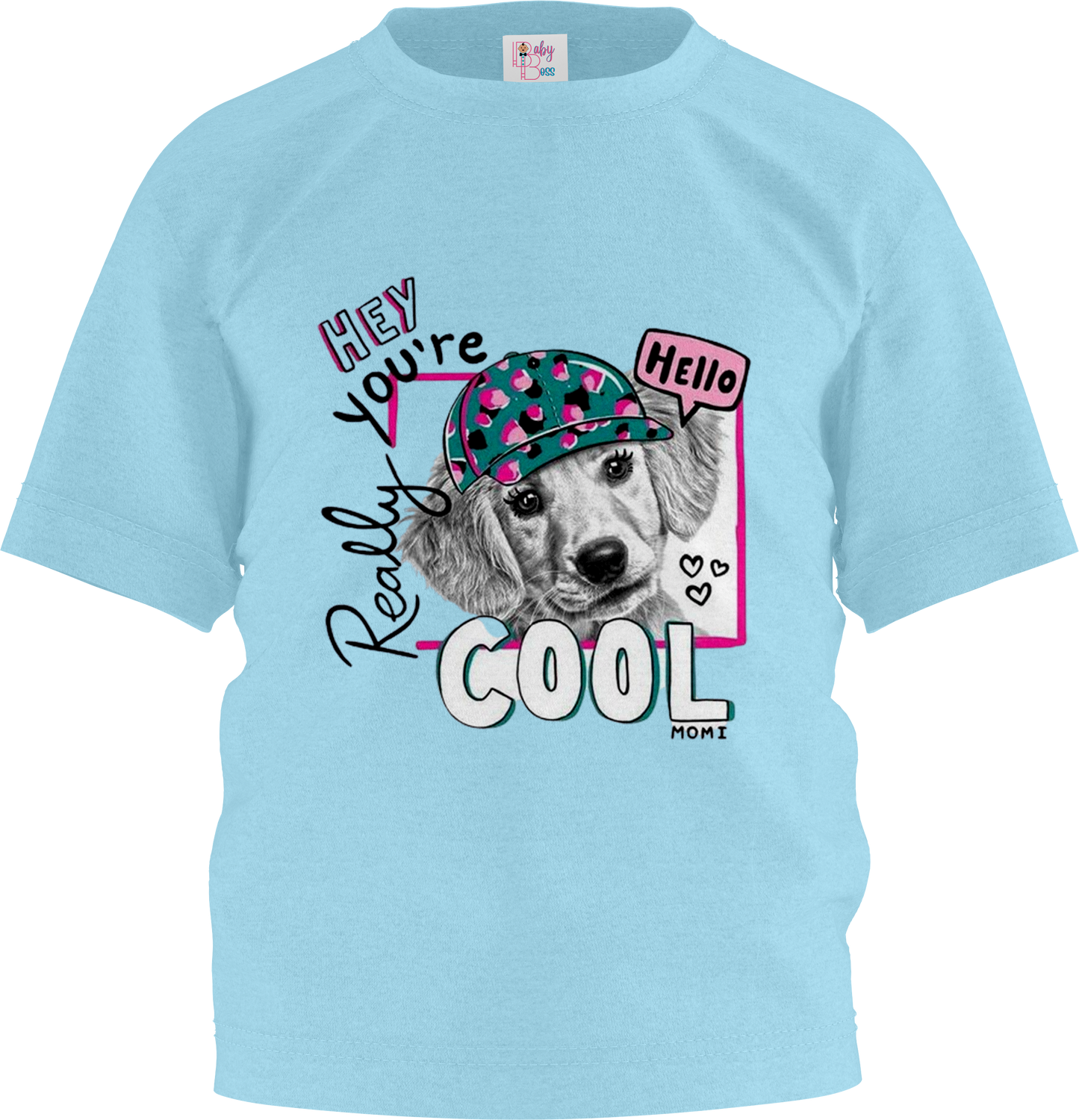 Hey You Are Cool Half Sleeve T-Shirt & Short Set