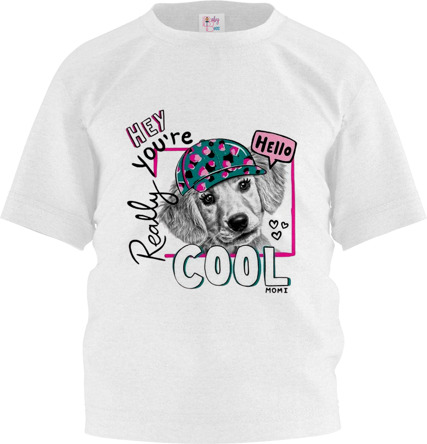 Hey You Are Cool Half Sleeve T-Shirt & Short Set