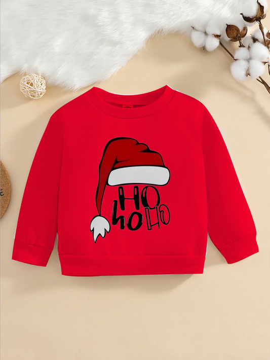 Ho Ho Red Hat Sweatshirt