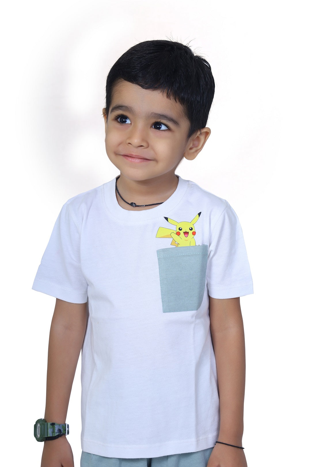 Pikachu Pocket Print T-Shirt & Short Set