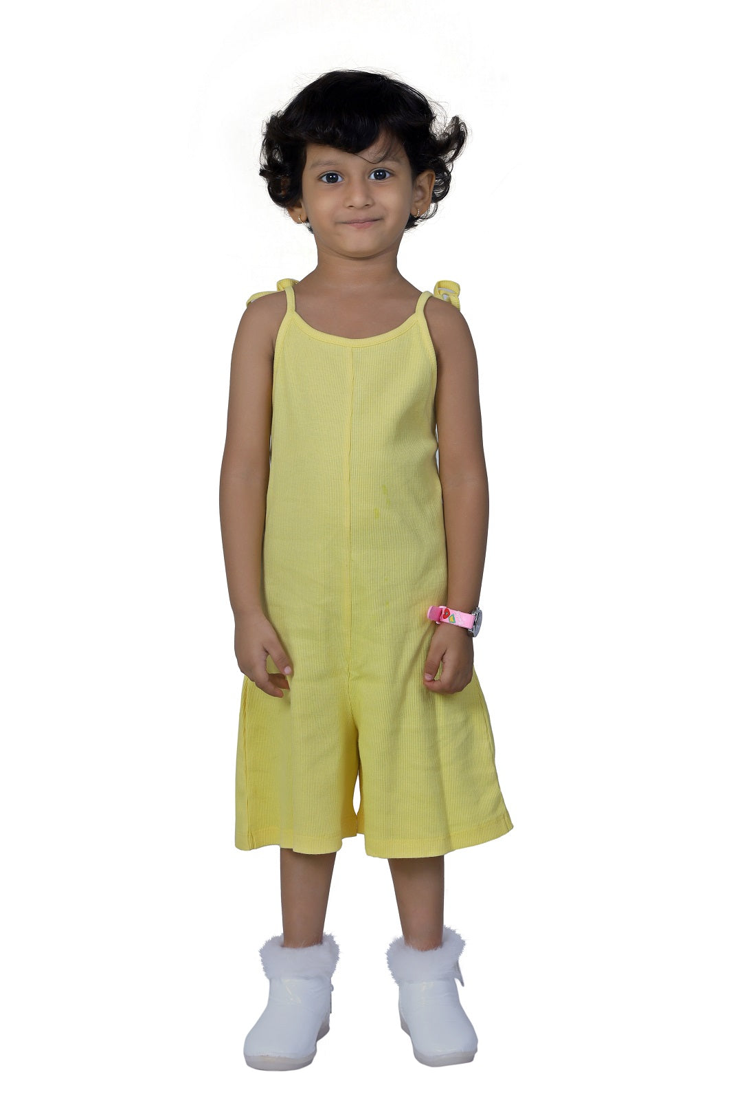 Yellow Jump Suit Dress