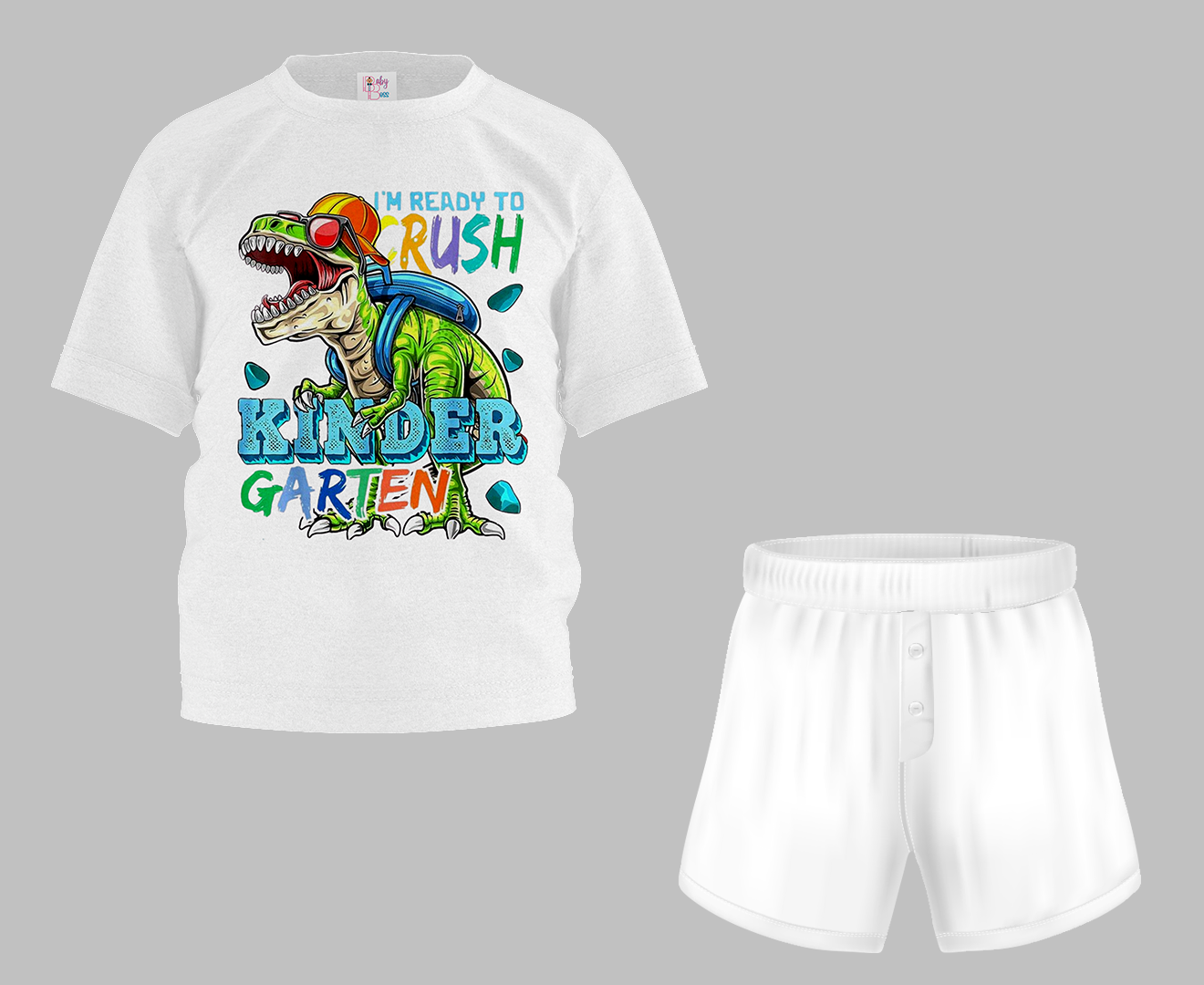 Kinder Garten Half Sleeve T-Shirt & Short Set