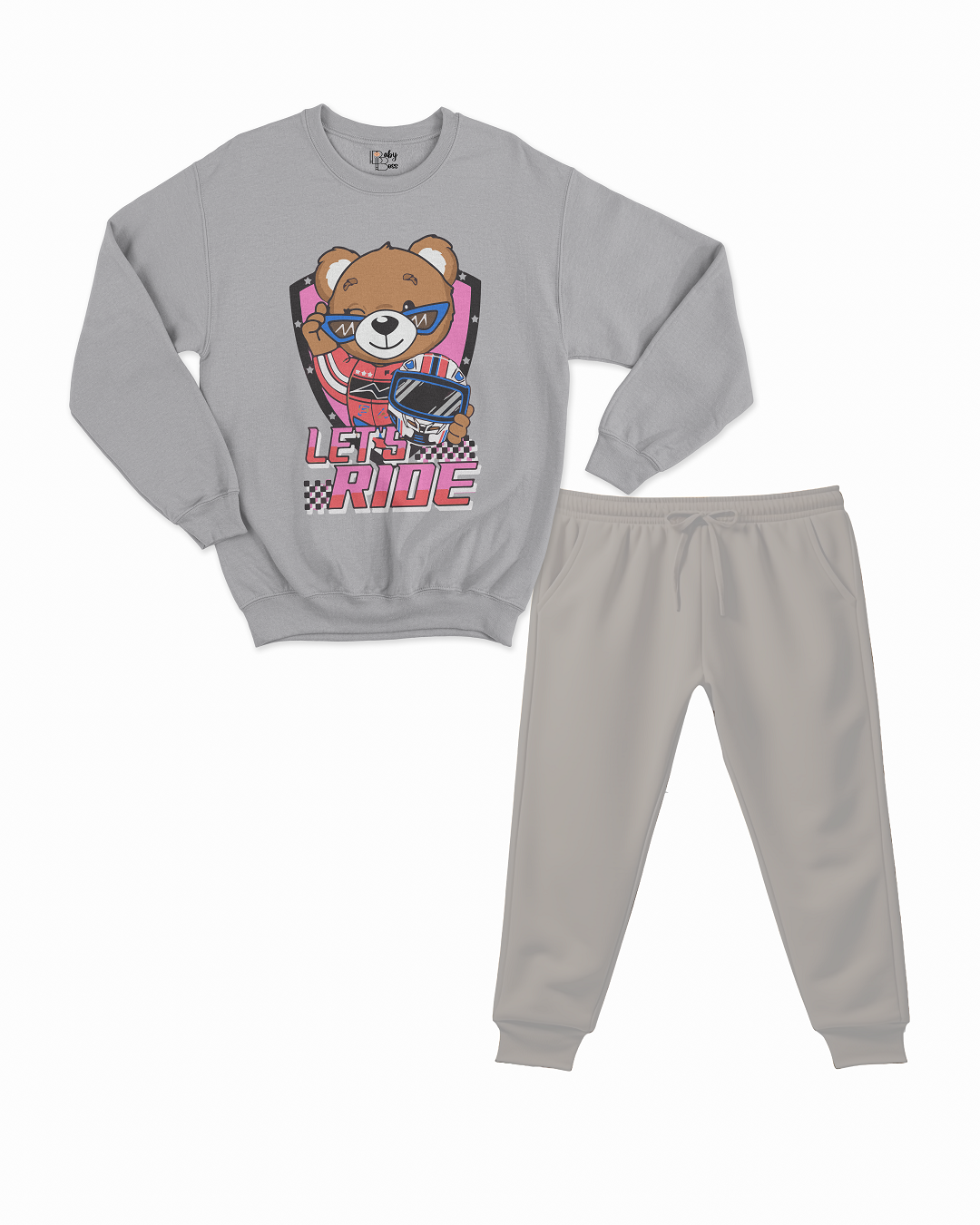 Lets Ride Teddy Co-ord Set