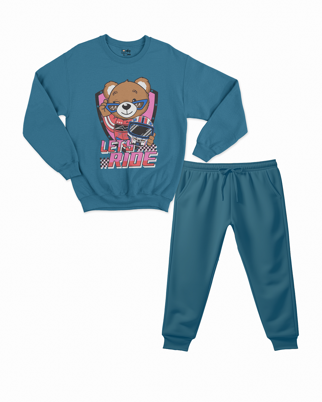 Lets Ride Teddy Co-ord Set