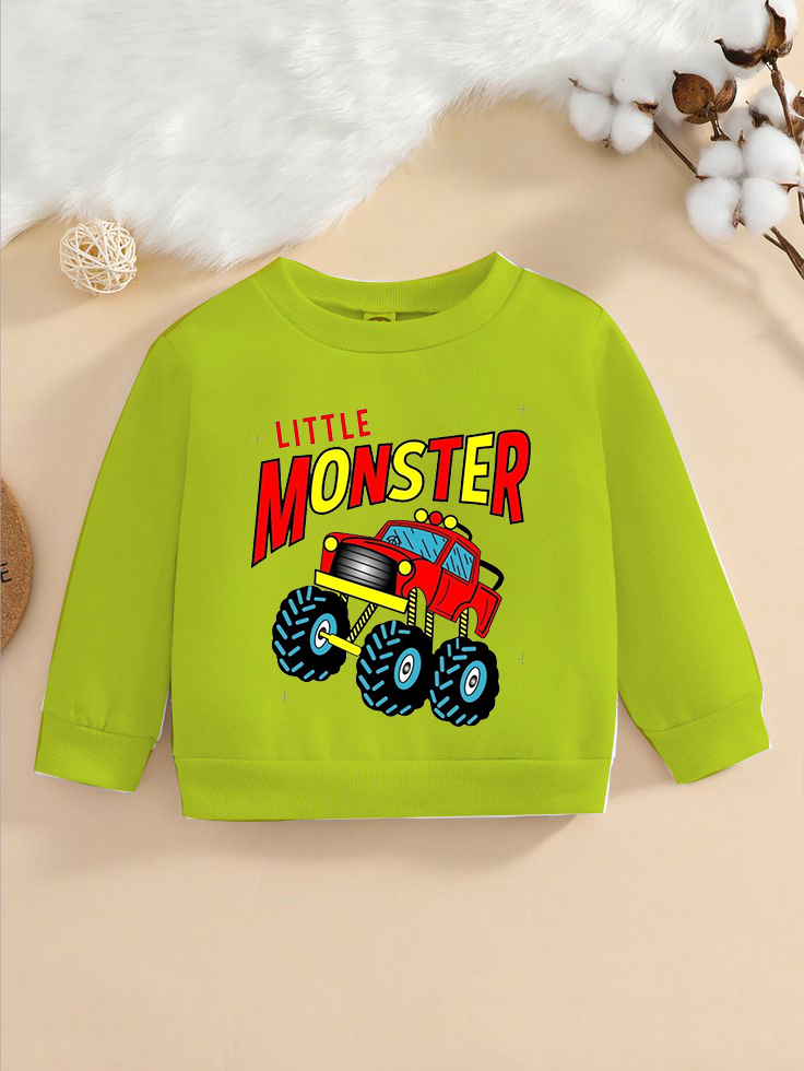 Little Monster Design Sweatshirt