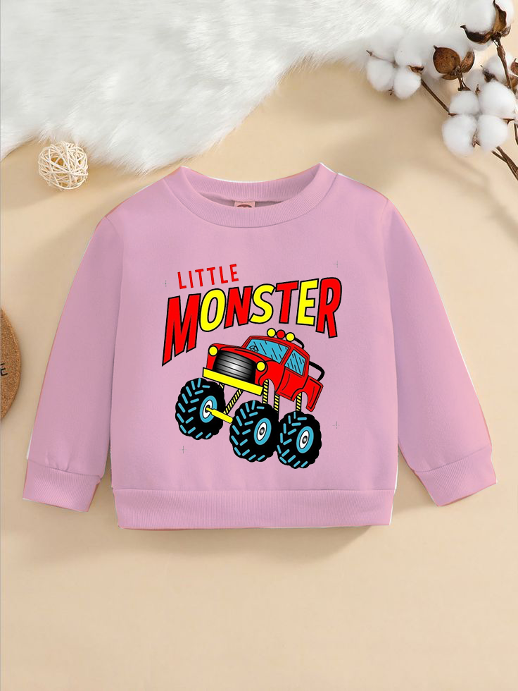 Little Monster Design Sweatshirt