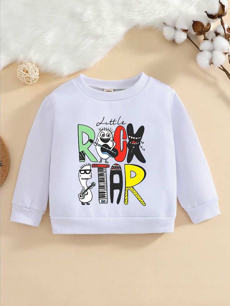 Little Rockstar Design Sweatshirt