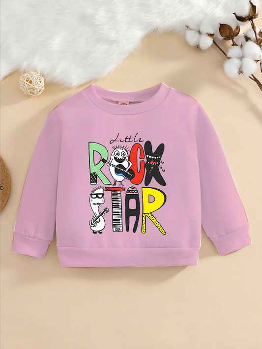 Little Rockstar Design Sweatshirt