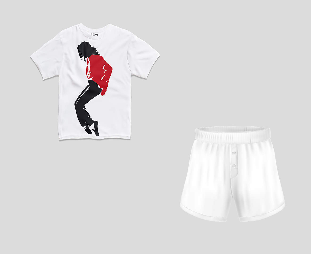 Michael Jackson Dance Half Sleeve T-Shirt & Short Set