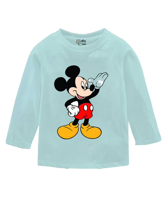 Mickey Fair Aqua Full Sleeves Boys T-shirt