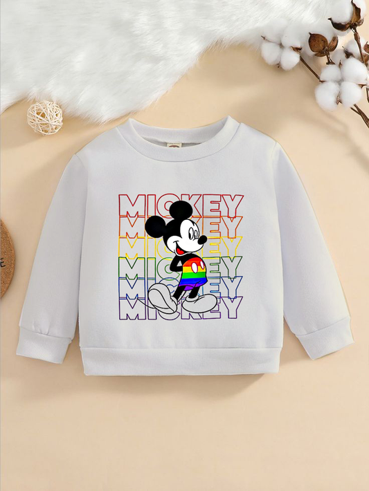 Mickey Mickey Design Sweatshirt