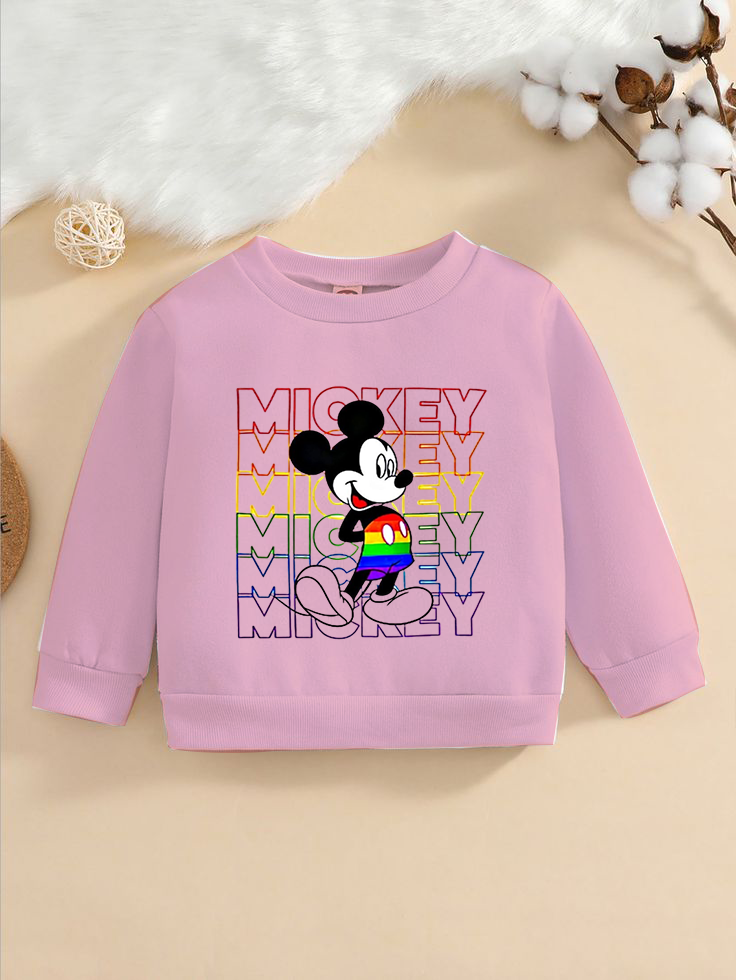 Mickey Mickey Design Sweatshirt