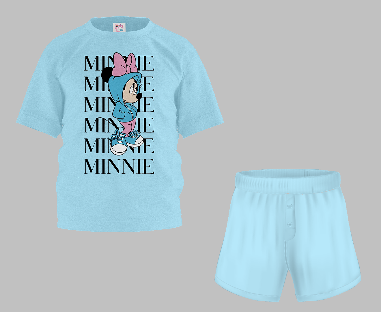 Minnie Half Sleeve T-Shirt & Short Set