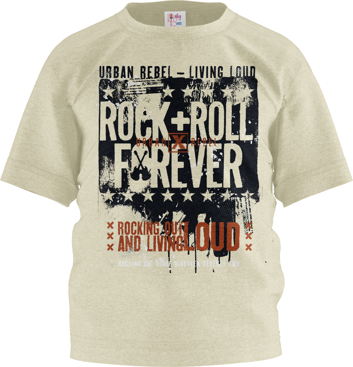 Rock N Roll Half Sleeve T-Shirt & Short Set