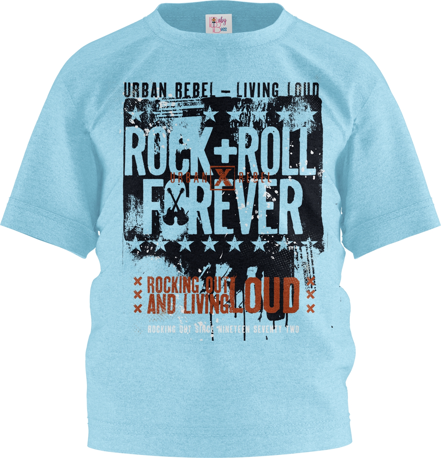 Rock N Roll Half Sleeve T-Shirt & Short Set