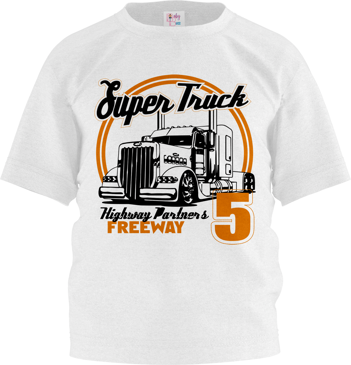 Super Truck Half Sleeve T-Shirt & Short Set