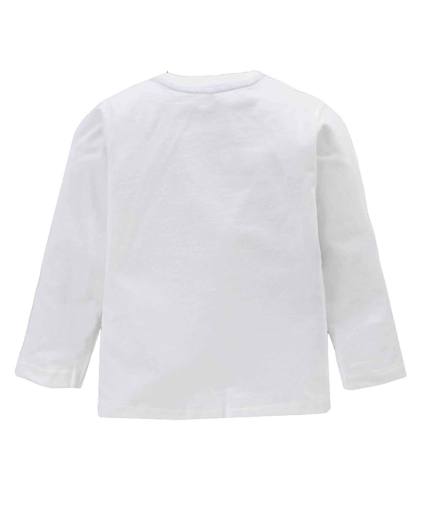 Headphone With Pocket Print White Full Sleeves Boys T-shirt